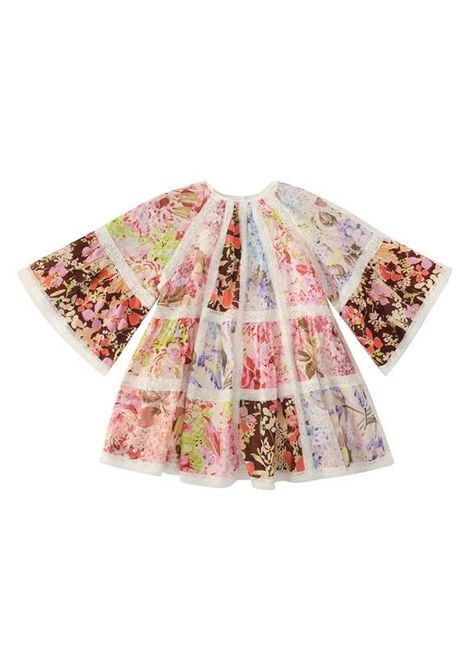 Abito con stampa ZIMMERMANN KIDS | 7814DSS265SPLICED